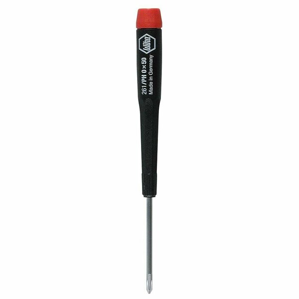 Wiha Phillips Screwdriver with Precision Handle, 0 x 50mm 96105